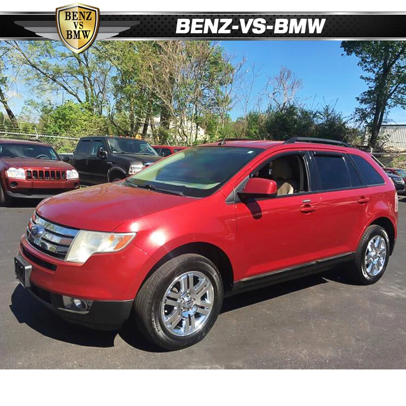 Se adapta a 07-14 Ford Edge 07-15 Lincoln MKX viseras de ventana ventilación protector de lluvia 4 piezas Foto 2 de 4