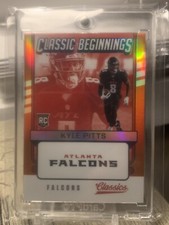 2021 Classics H2 Premium Beginnings Orange #CB-KP Kyle Pitts 04/10👀 Falcons