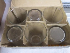 RARE CG Quartzex Quartex Etched Wheat Pattern Crystal Glasses 6-12 oz SET #25