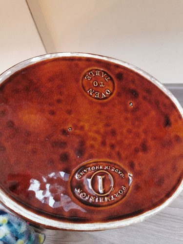 Portmeirion Vintage - Treacle Glaze - Game Pie Casserole Dish Tureen See Notes - Picture 8 of 8