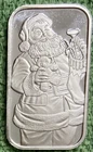 2022 SANTA WITH STOCKING & TOYS "LIMITED EDITION" (1-OUNCE) BAR IN CAPSULE   #2