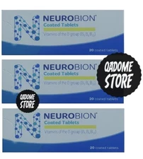 3x Box Neurobion - Vitamin B1, B6, B12 - Nerve Relief Numbness & Tingling