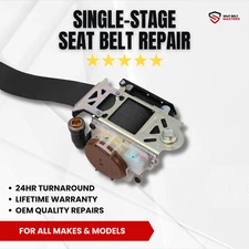 SEAT BELT REPAIR AFTER ACCIDENT SINGLE STAGE ALL MAKES ALL MODELS ⭐️⭐️⭐️⭐️⭐️