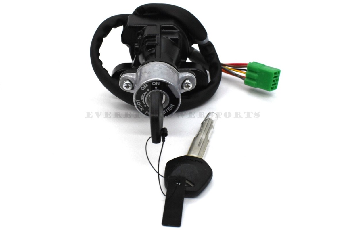 Ignition Switch Lock Set 00-03 GSXR 600 750 1000 Most Gas Cap (See