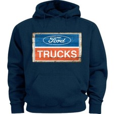 Ford Trucks Hoodie Sweatshirt Ford Trucks Sign F-150 F-250 Clothing Gifts Mens