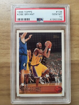 PSA10】Kobe Bryant コービーブライアント NBA ジャージ PSA10