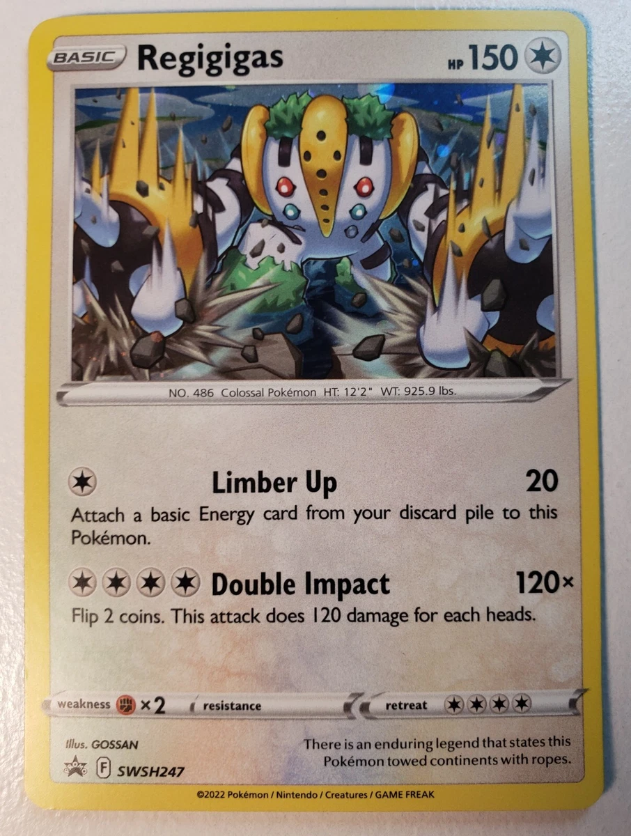 Carta Regigigas Holo Reverse 2014 Pokémon PHF di seconda mano per 3 EUR su Málaga su WALLAPOP