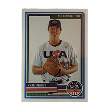 2023 Panini Stars & Stripes Baseball Chase Bentley #21 USA 15U National Team