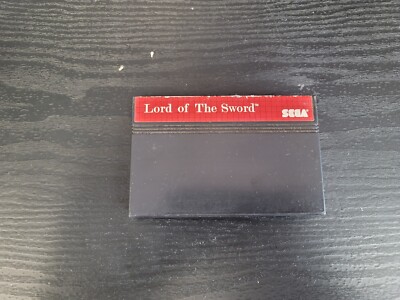 Lord of the Sword for Sega Master System Cart Only Great Shape Tested