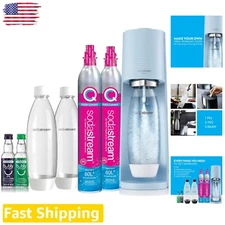 Sustainable Sparkling Water Maker Set with Bubly Drops and Reusable Bottles