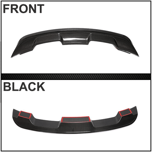 Fit For Ford Mustang 2015-2020 REAL Carbon Rear Trunk Spoile Boot Wing Lip - Picture 11 of 12