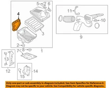 GM OEM Air Cleaner Intake-Seal 22844822
