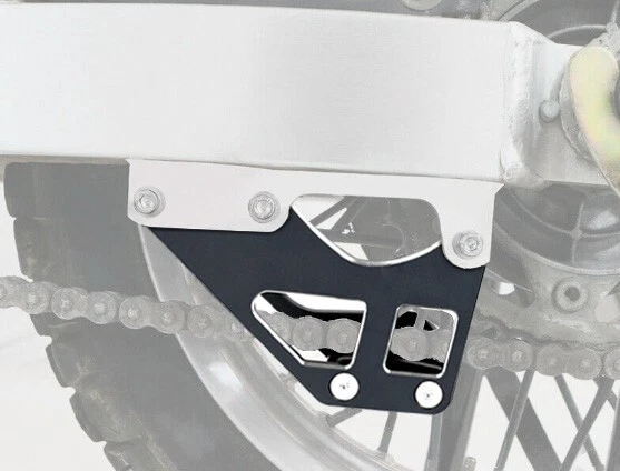 Protector de cadena trasero CNC de EE. UU. Estuche de ahorro para Suzuki DR650 DR650SE DR 250SE 350SE Foto 2 de 4