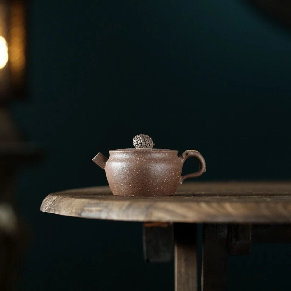 one pot for one life true yixing zisha Jiangpo Ton Gesundheitswesen Teekanne Handarbeit - Bild 4 von 4