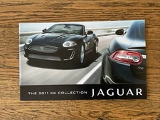 2011 JAGUAR XK XKR COUPE CONVERTIBLE OFFICIAL US USA BROCHURE