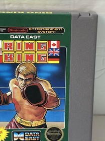 Ring King Nintendo NES Nintendo Entertainment BOXING Authentic CART ONLY Tested