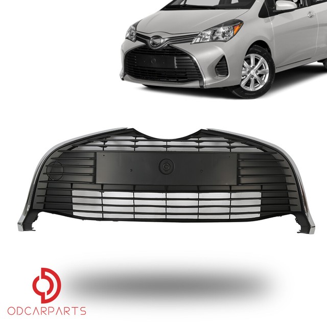 Front Lower Grille For 20152018 Toyota Yaris Hatchback Bottom Glossy