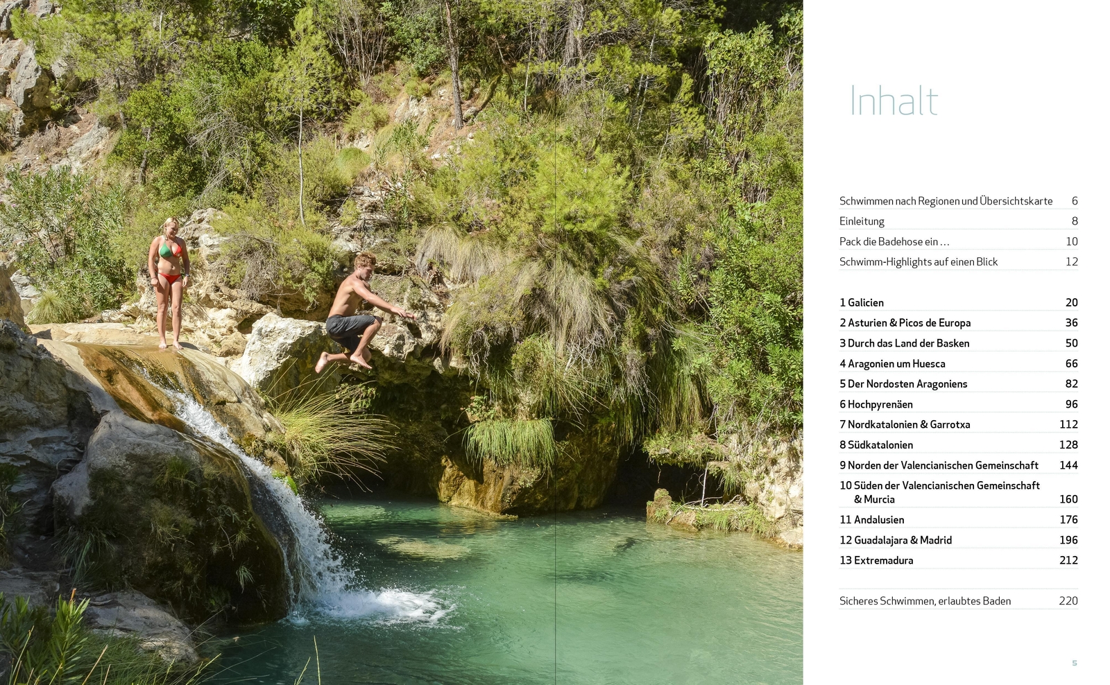 Thumbnail - Wild Swimming Spanien | John Weller (u. A.) | Deutsch | Taschenbuch |