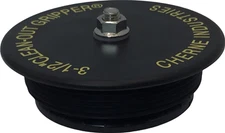 Cherne Industries 3.5" Clean-Out Gripper Sewer Cap Black Plastic Heavy Duty