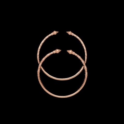 The Great Pyramid Manhattan West Indian Bangles | 18K Rose Gold