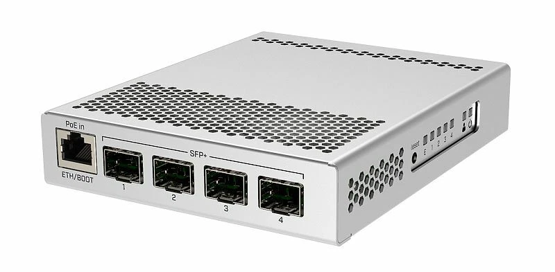 Mikrotik CRS305-1G-4S+IN Cloud Router Switch 4xSFP+ 1x GLAN PoE-In RouterOS L5 - Image 3 of 3