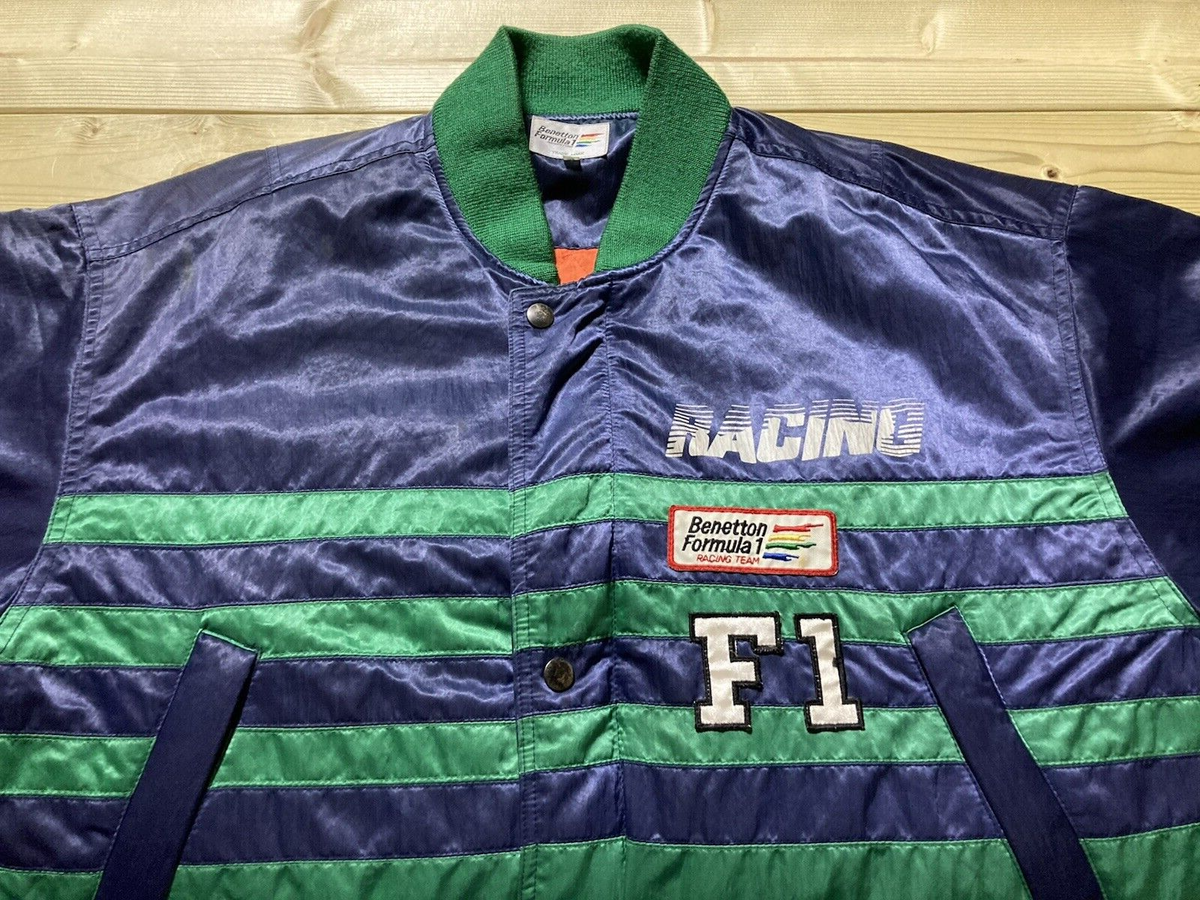Benetton Formula 1 Racing Team Jacket Size 46 Japanese L Benetton Formula 1 Racing Team Jacket Size 46 Japanese L