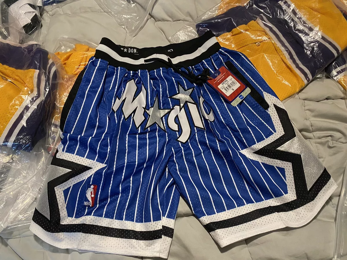 just don lakers shorts blue