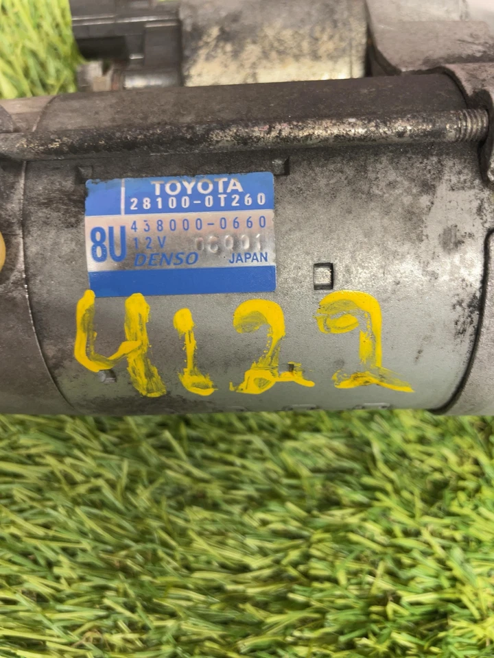 ✅ 2014 TOYOTA COROLLA STARTER MOTOR PN: 28100 0T260 FABRICANTE DE EQUIPAMENTO ORIGINAL - Imagem 2 de 4