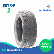 Set Of 2 Used 27555r20 Falken Wildpeak At3w A 113t - 832