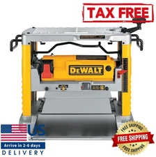 DEWALT DW734 Benchtop Planer 15-Amp 12-1/2Inch 3-Knife Cutter 20,000 RPM Corded