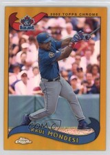 2002 Topps Chrome Gold Refractor Raul Mondesi #560 0rd2