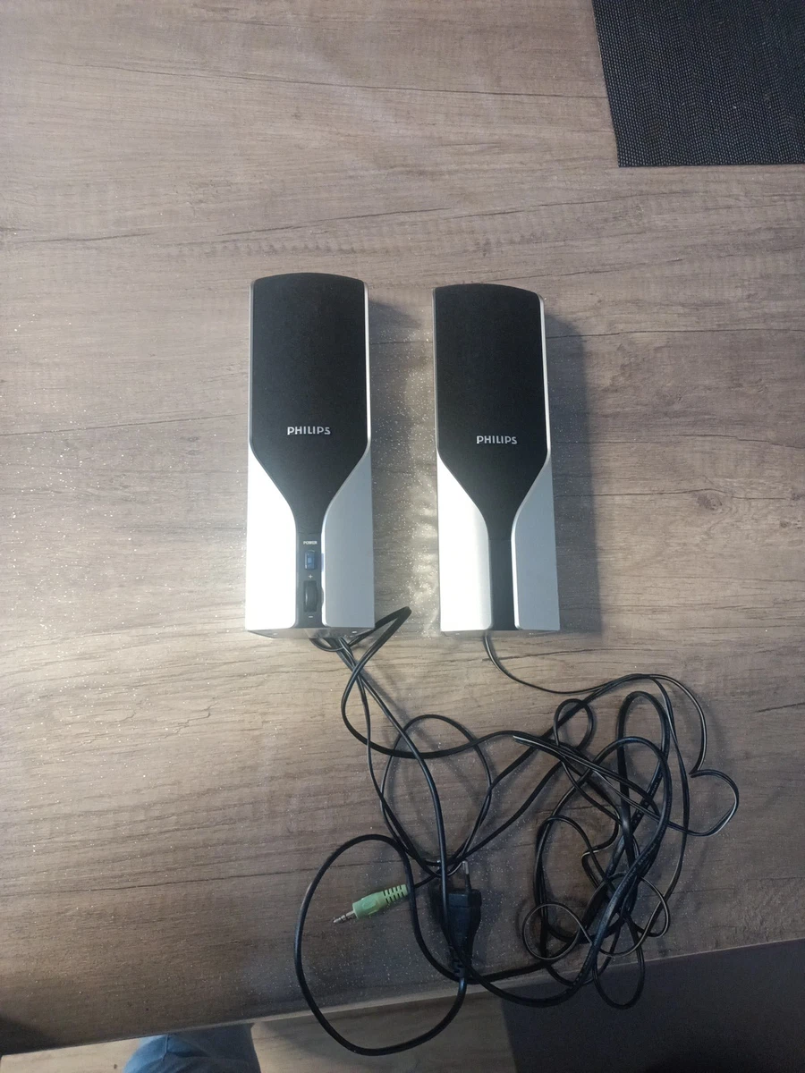 Paire D'enceintes Encastrables Philips SBM 148 Format Ovale - Neuves Originales Fonctionnelles