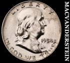 1954-D Silver Franklin Half Dollar - Scarce  High Grade  Lustrous  #K3109