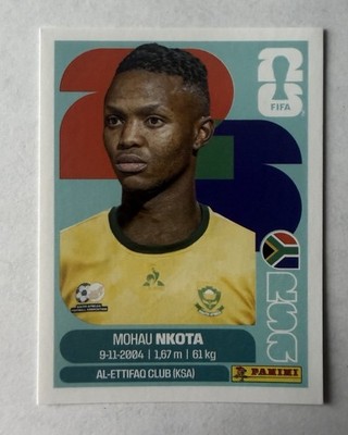 Panini FIFA World Cup 2026 Sticker Mohau Nkota RSA19