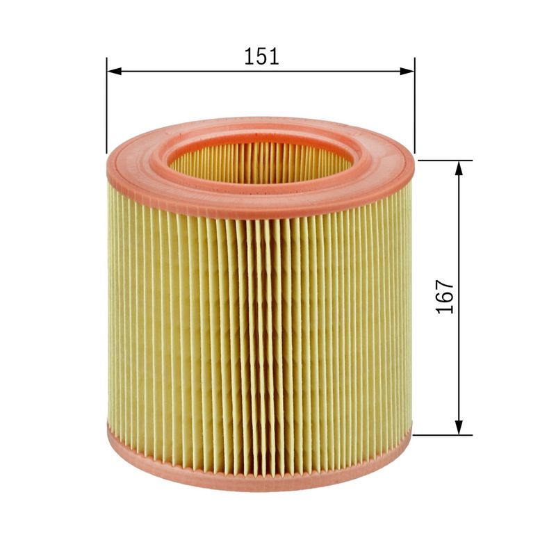 Air Filter fits AUDI A6 C6 2.0D 04 to 11 Bosch 4F0133843A Top Quality Guaranteed - Image 23