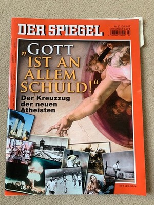 Der Spiegel  Nr.22 /2007 '' GOTT ist an allem Schuld'' Atheisten, A. Jolie +Pitt