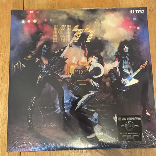 KISS Alive! US Vinyl LP 2014 Remaster Pressing Still Sealed