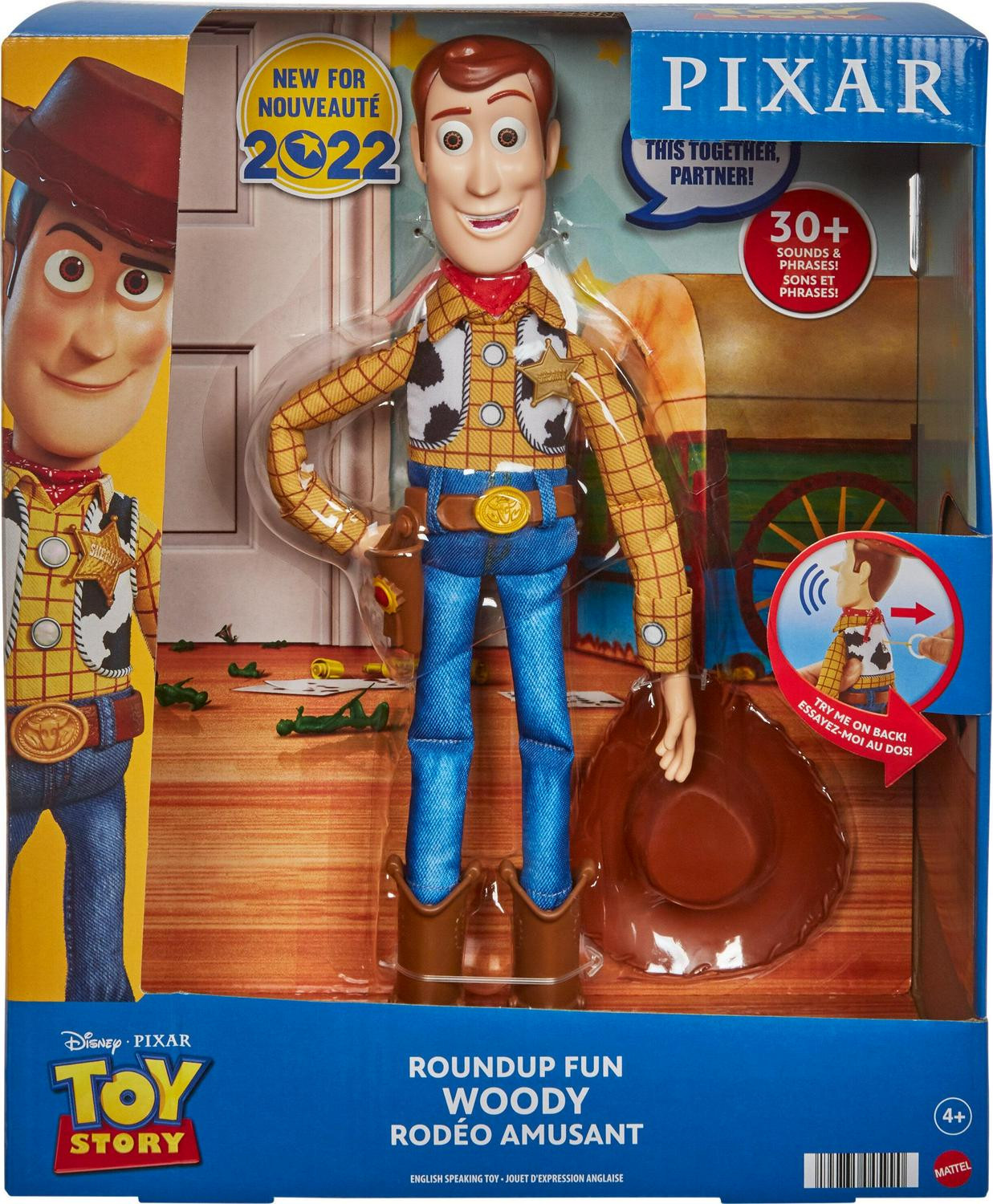 Woody Large Talking Figure 12 Inch Toy Story Rag Doll Soft Body Talking Gift