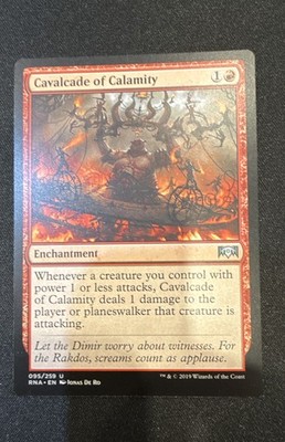 Cavalcade of Calamity Ravnica Allegiance Regular