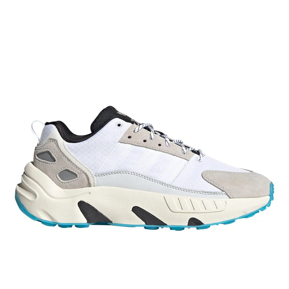 Preços baixos em adidas ZX 22 Boost Crystal White Blue | eBay