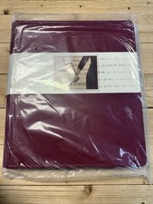 Faux Red Leather Photo Album 12x12