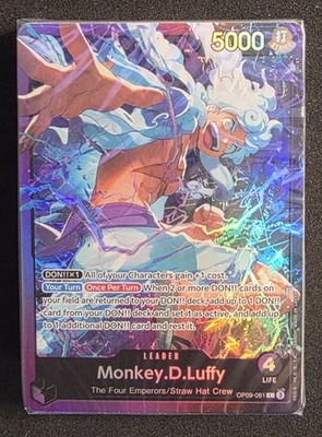 Monkey.D.Luffy OP09-061 One Piece TCG Sealed Deck Only 