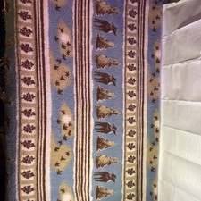 Woolrich Vintage Wool Blanket 56x60, Southwestern Style