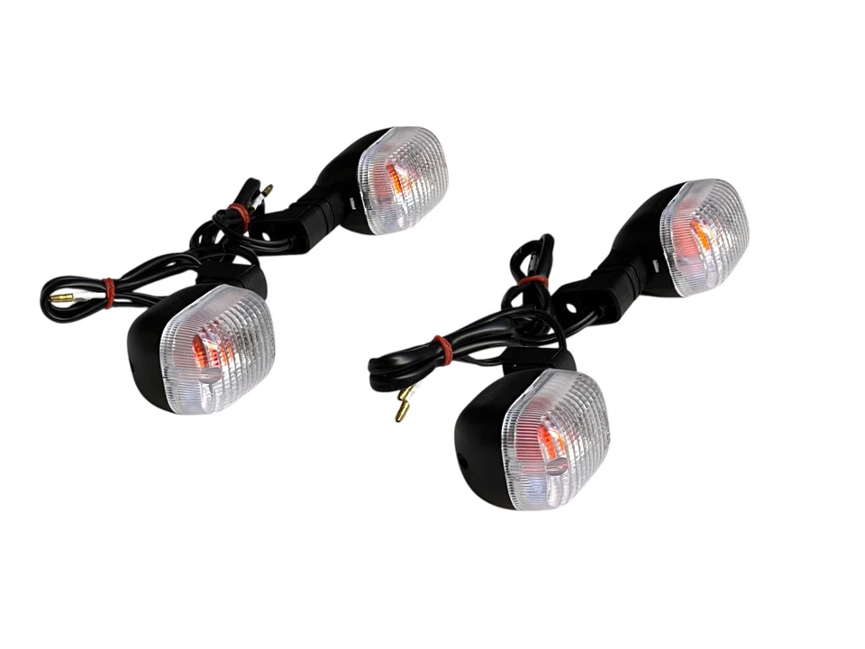 Juego de 4 flechas indicadoras direccionales transparentes para Cagiva Prima 3-6V 50 1992 Foto 4 de 4