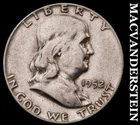 1952 Silver Franklin Half Dollar-Scarce Better Date No Reserve #i2693