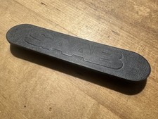 Genuine Saab 9000 86 87 9763525 Emblem Original Black Cover Plaque