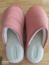 NEW SLIPPERS - ANTHROPOLOGIE MAEVE Puffy Platform BLUSH Size M