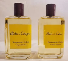 2 ATELIER *BERGAMOTE SOLEIL* PURE PERFUME 6.7oz 200ml Cologne Absolue *FREE SHIP