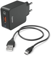 Hama Lade-/ Netzteil FüR Mobil SchnellladegeräT (19,5W) 00201621