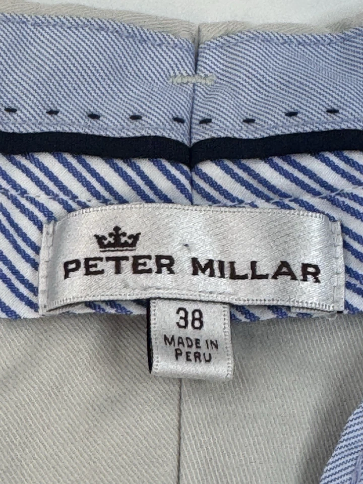 Pantalones Peter Millar para hombre 38x34 golf elástico mezcla de rendimiento Foto 4 de 4